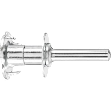 Pferd POLICLEAN Drive Arbor - 3/8" Shank, 1/2" Bore - Double Wheel 44839